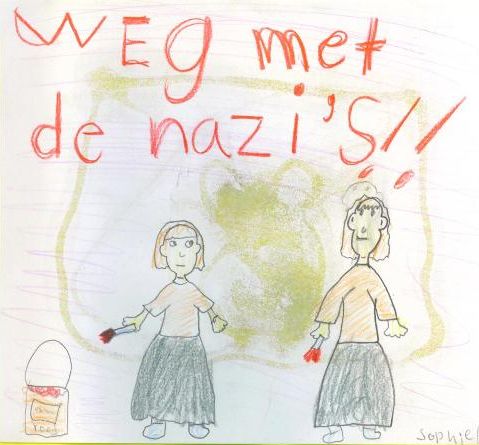 Weg met de nazi's